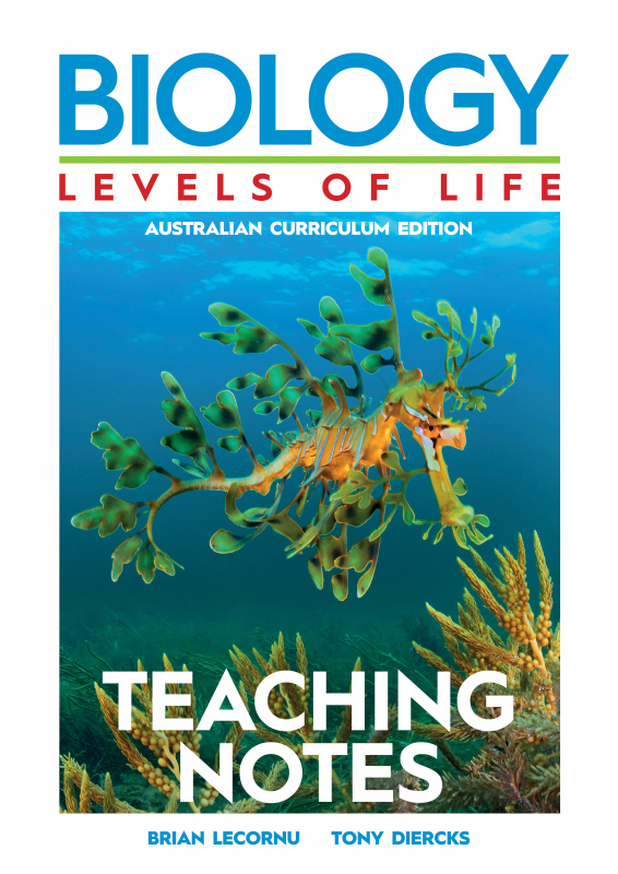 PRE-ORDER: Biology: Levels of Life Teaching Notes