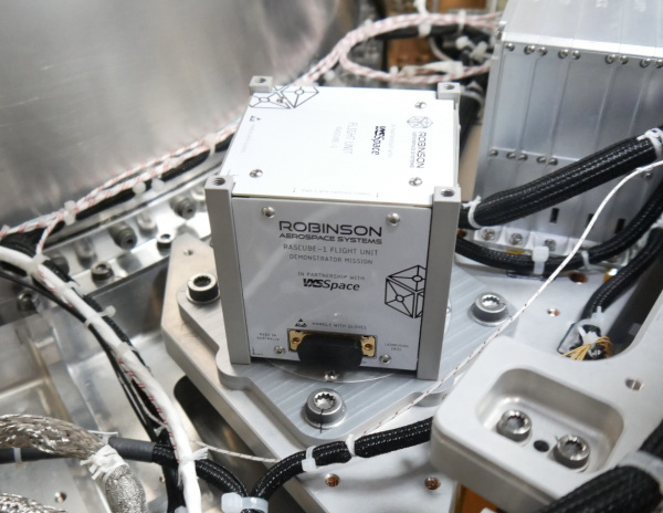 RASCube 1 in Capsule